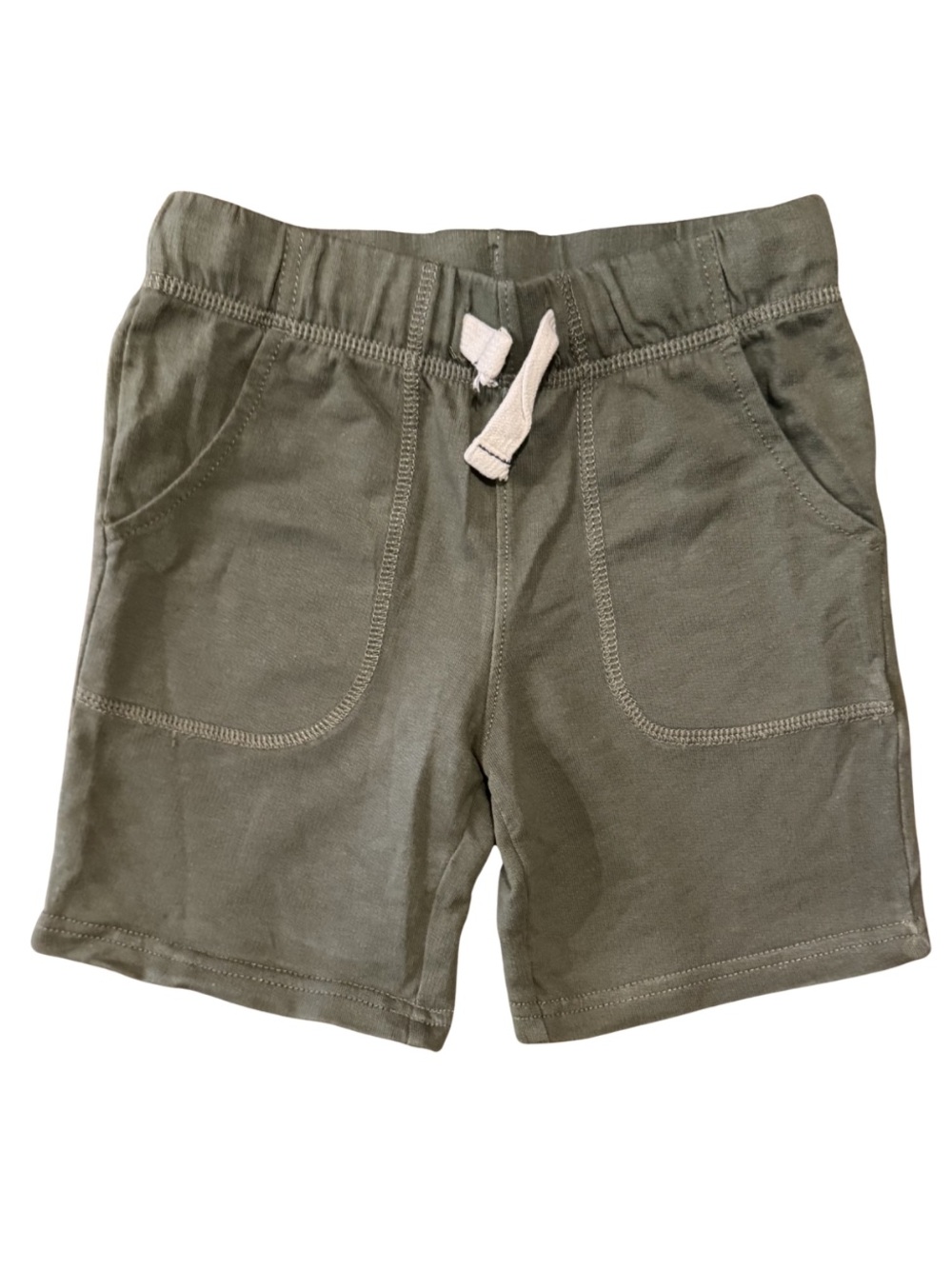 Carters Army Green shorts Boys size 5 in EUC.